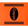 Go All Out Large Orange Mens Crayon Costume With Many Color Choices Sweatshirt Crewneck view 2