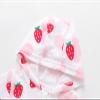 Kids Baby Toddler Girls Strawberry Print Spring Fall Outerwear Windbreaker Zipper Hooded Jackets (Pink, 6-12 Months) view 3
