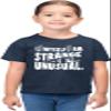 5T Navy Toddler I Myself Am Strange & Unusual Halloween Toddler T-Shirt view 2