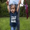 5T Navy Toddler I Myself Am Strange & Unusual Halloween Toddler T-Shirt view 3