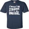 5T Navy Toddler I Myself Am Strange & Unusual Halloween Toddler T-Shirt view 4