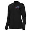 Antigua Women's Black Buffalo Bills Regard Full-Zip Jacket view 1