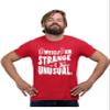 4X-Large Red Mens I Myself Am Strange & Unusual Halloween T-Shirt view 1