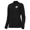 Antigua Women's Black Pittsburgh Steelers Regard Full-Zip Jacket view 1