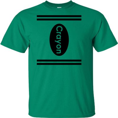 Go All Out 5X-Large Kelly Green Mens Crayon Costume with Many Color Choices T-Shirt