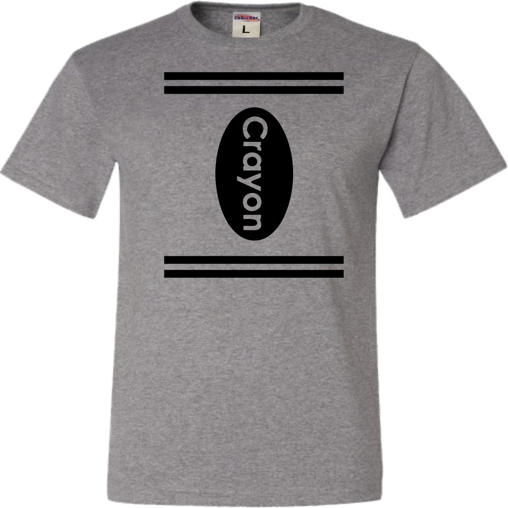 5X-Large Oxford Mens Crayon Costume with Many Color Choices T-Shirt