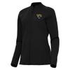 Antigua Women's Black Jacksonville Jaguars Regard Full-Zip Jacket view 1