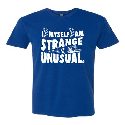 3X-Large Royal Mens I Myself Am Strange & Unusual Halloween Deluxe Soft T-Shirt