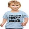 4T Light Blue Toddler I Myself Am Strange & Unusual Halloween Toddler T-Shirt view 1