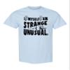 4T Light Blue Toddler I Myself Am Strange & Unusual Halloween Toddler T-Shirt view 4