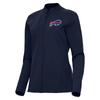 Antigua Women's Navy Buffalo Bills Regard Full-Zip Jacket view 1