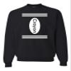 Go All Out 4X-Large Black Mens Crayon Costume With Many Color Choices Sweatshirt Crewneck view 1