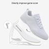 Kvwqoty Girls Cheer Shoes Mesh Flexible Non-Slip White Big Kid 4.5 view 4