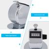 Tbest 5Pcs Hand Tally Counter, Mini Metal 4 Digit Number Hand Mechanical Counters Clicker Pitch Counter for Sports Games view 2