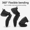 Kvwqoty Girls Cheer Shoes Mesh Flexible Non-Slip Black Little Kid 13.5 view 3