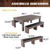 Barrington Billiards Monteray 7 Drop Pocket Pool Table, 3-in-1 Dining Top & Table Tennis with Game Accessories & Rolling Storage Caddy view 2