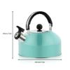 3L Camping Kettle, Stainless Steel Whistling Kettle Teapot Coffee Pot Indoor Outdoor Camping Hiking Picnic (Stainless steel color) view 2