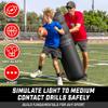 GoSports Inflatable Football Tackling Dummy - Blocking Pad Training Equipment for Football Practice - 4.25 ft Tall view 3