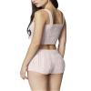 florence by mills Wish Big Collection Women's Cable Knit Shortie, Ballerina Pink, XX-Small view 3