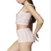 florence by mills Wish Big Collection Women's Cable Knit Shortie, Ballerina Pink, XX-Small view 4