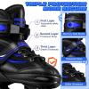 OBENSKY Adjustable Inline Skates for Boys and Girls Ages 4-12, Roller Skates Blades for Kids with Full Light Up Wheels, Fun Illuminating Roller Skates for Beginner Youth and Toddlers view 3