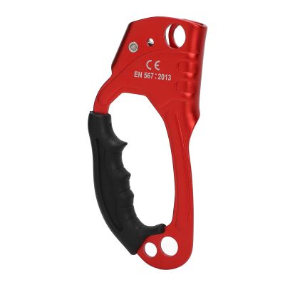 Diyeeni Aluminum Alloy Handled Ascender, Mountaineering Climbing Gear with Superior Grip Rappelling Gear Equipment, for Rock Climbing, Tree Climbing, and More