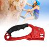 Diyeeni Aluminum Alloy Handled Ascender, Mountaineering Climbing Gear with Superior Grip Rappelling Gear Equipment, for Rock Climbing, Tree Climbing, and More view 2