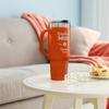 Personalized Baseball, Cheer, Dance, Football, Soccer, or Softball Mom Tumbler, 40-OZ, Offered In Muliple Colors, Straw and Lid Included. Personalize with Kids Name and Team Name (40-Oz, Football) view 2
