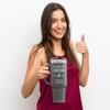 Personalized Baseball, Cheer, Dance, Football, Soccer, or Softball Mom Tumbler, 40-OZ, Offered In Muliple Colors, Straw and Lid Included. Personalize with Kids Name and Team Name (40-Oz, Football) view 3