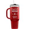 Personalized Baseball, Cheer, Dance, Football, Soccer, or Softball Mom Tumbler, 40-OZ, Offered In Muliple Colors, Straw and Lid Included. Personalize with Kids Name and Team Name (40-Oz, Dance) view 1