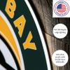 Team Sports America NFL New York Jets Ultra-Thin LED Light Wall Sign Dcor | Officially Licensed | 23 Inch Mascot Logo Shaped Wall Sign | Made in USA view 3