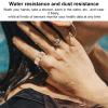Smart Ring Health, Wearable Health Ring Stylish Elegant Water Sleep Monitoring Ring with Charging Cable for Sports Sleeping (Size 10) view 4