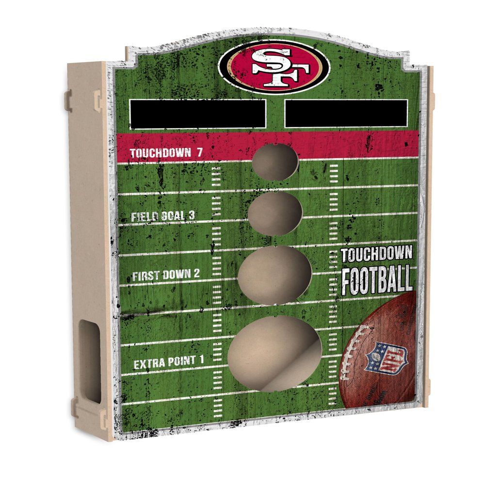 Fan Creations San Francisco 49ers NFL Wall Bean Bag Toss Game