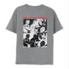 2Bhip Red Hot Chili Peppers Adult Natural Short Sleeve Funk Rock Music Vintage Style Graphic T-Shirt - X-Large - Gray view 1