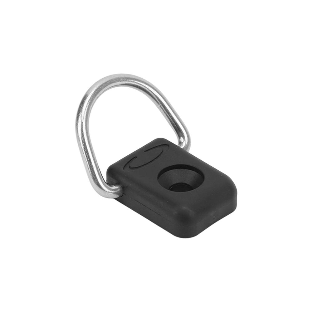 Small D Rings, Kayak Paddle Drip Rings with Lightweight Nylon and Stainless Steel Boat Buckle for Kayak Deck Fishing