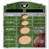Fan Creations Las Vegas Raiders NFL Wall Bean Bag Toss Game view 2