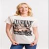 2Bhip Nirvana Unplugged 1993 Adult Short Sleeve Vintage Style 90s Grunge Retro Style Graphic T-Shirt - Natural - Medium view 2