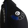 Cressi Balam 2.5 mm Man Monopiece Wetsuits, Black/Blue, 2XL view 3