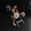 Titan Fitness Seated Preacher Curl Bench, Max Load 250 LB, Bicep Curl Support Training, Isolated Barbell Dumbell EZ Curl Specialty Bench view 2