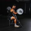 Titan Fitness Seated Preacher Curl Bench, Max Load 250 LB, Bicep Curl Support Training, Isolated Barbell Dumbell EZ Curl Specialty Bench view 4