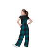 FOCO Jacksonville Jaguars NFL Youth Plaid Bid Overalls - 8 (S) view 2