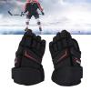 VINGVO Gloves, 1 Pair Ice Hockey Gloves Street Hockey Gloves Breathable Finger Protective Highly Fitting Nylon Fabric EVA Foam Hockey Gloves Versatile Use for Hockey Players view 2