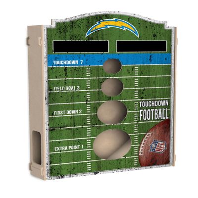 Fan Creations Los Angeles Chargers NFL Wall Bean Bag Toss Game