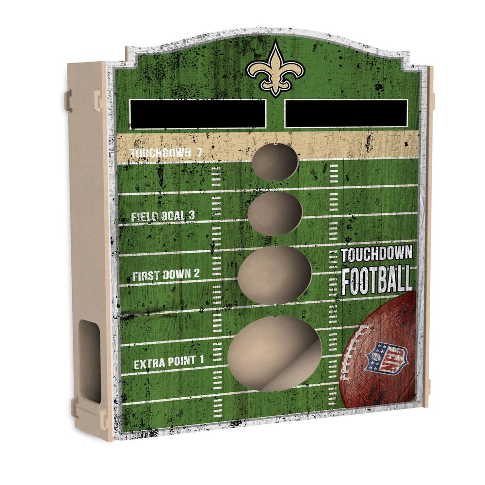 Fan Creations New Orleans Saints NFL Wall Bean Bag Toss Game