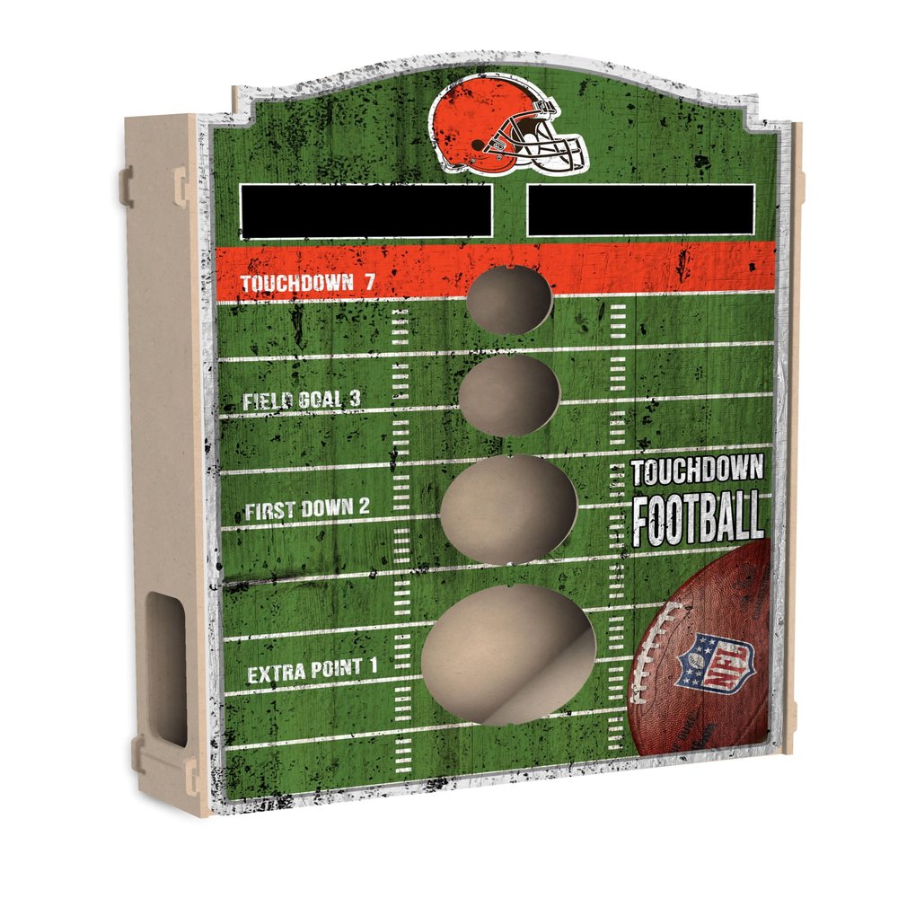 Fan Creations Cleveland Browns NFL Wall Bean Bag Toss Game