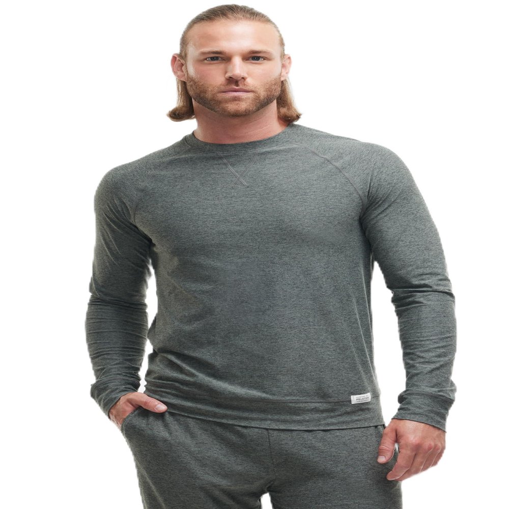 Peloton Dreamblend Pullover Crewneck for Men (XX-Large, Urban Green)