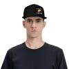 Joisbs You Had Me at Tacos Classic Unisex Sun Hat with Flat Brim - Adjustable and Stylish for Outdoor Adventures! Black view 2
