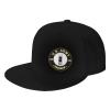 Joisbs Chief Warrant Officer 2 Veteran Classic Unisex Sun Hat with Flat Brim - Adjustable and Stylish for Outdoor Adventures! Black view 1