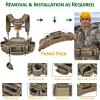 NEW VIEW Hunting Fanny Waist Pack for Men & Binocular Straps Harness Chest Pack with Detachable Rangefinder Pouch view 3