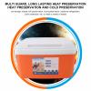 8L Insulated Portable Cooler, Portable Hard Cooler Box Insulation Ice Cooler with Handle for Camping Picnic Beach Fishing, Efficient Warm Cold, Insulated Ice Chest Cooler Box view 3